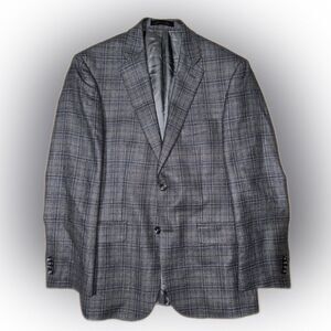 Silk/Wool Fitted Blazer